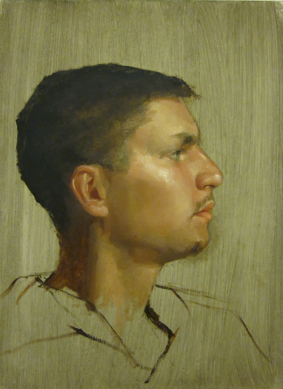  Stockholm, Oil on Panel, 12x9 2012 &nbsp;&nbsp;  Private Collection 