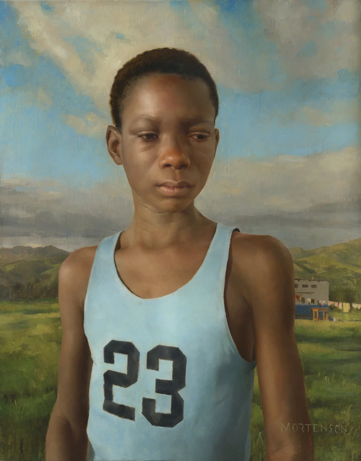   Orveda,  20" x 16", Oil On Linen, 2012&nbsp;  Private Collection 