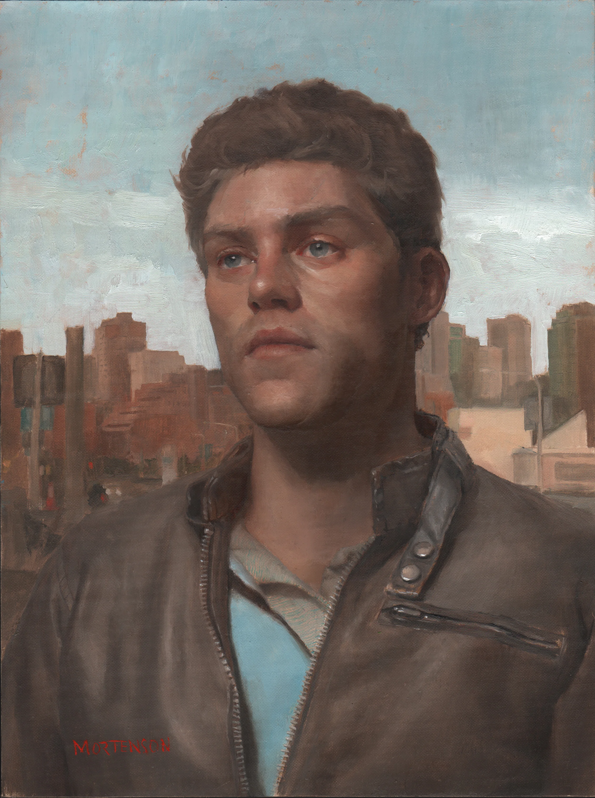  Vancouver in November, Oil on Linen, 12 x 9, 2014  Private Collection 