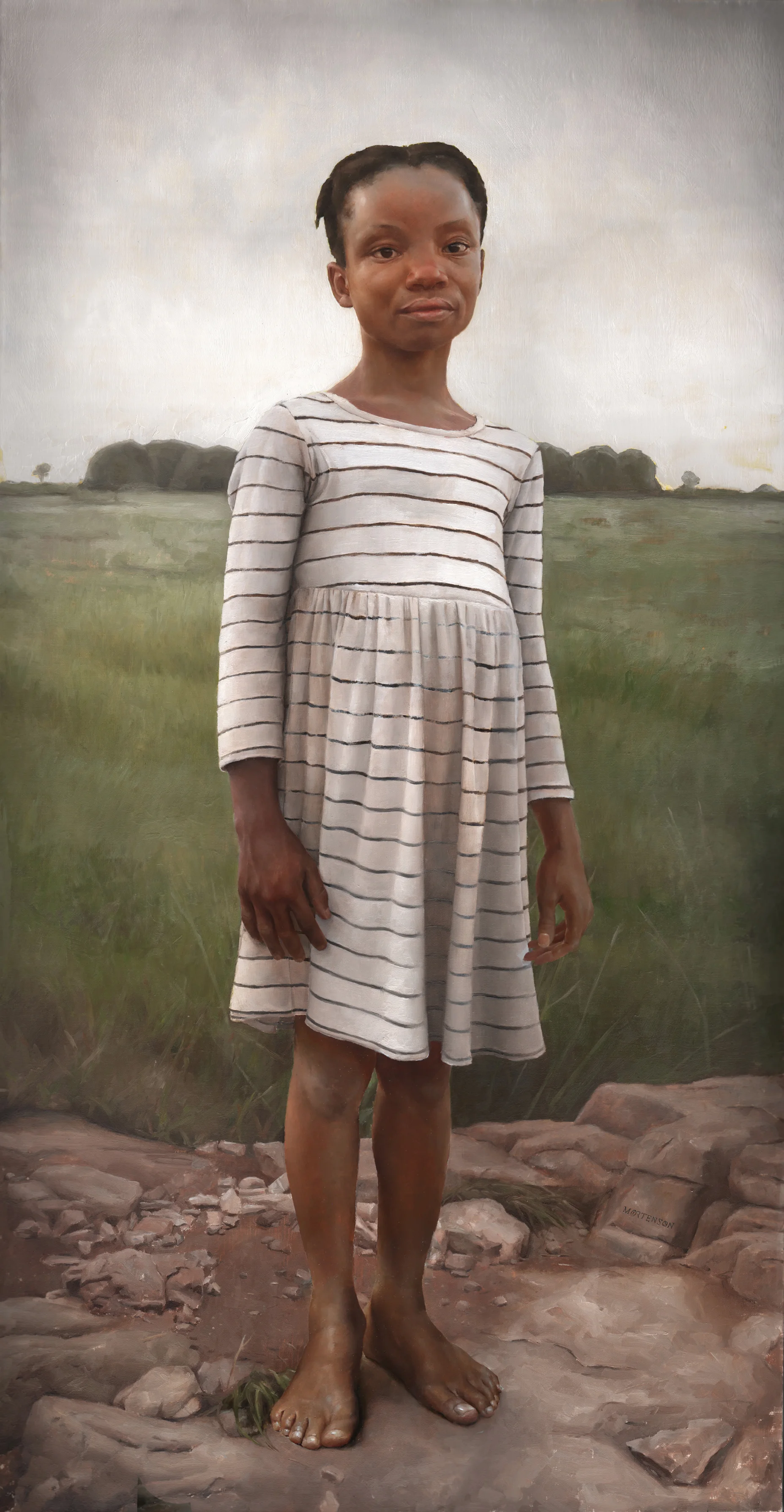  Bedrock, 50x26, Oil on Linen, 2015 