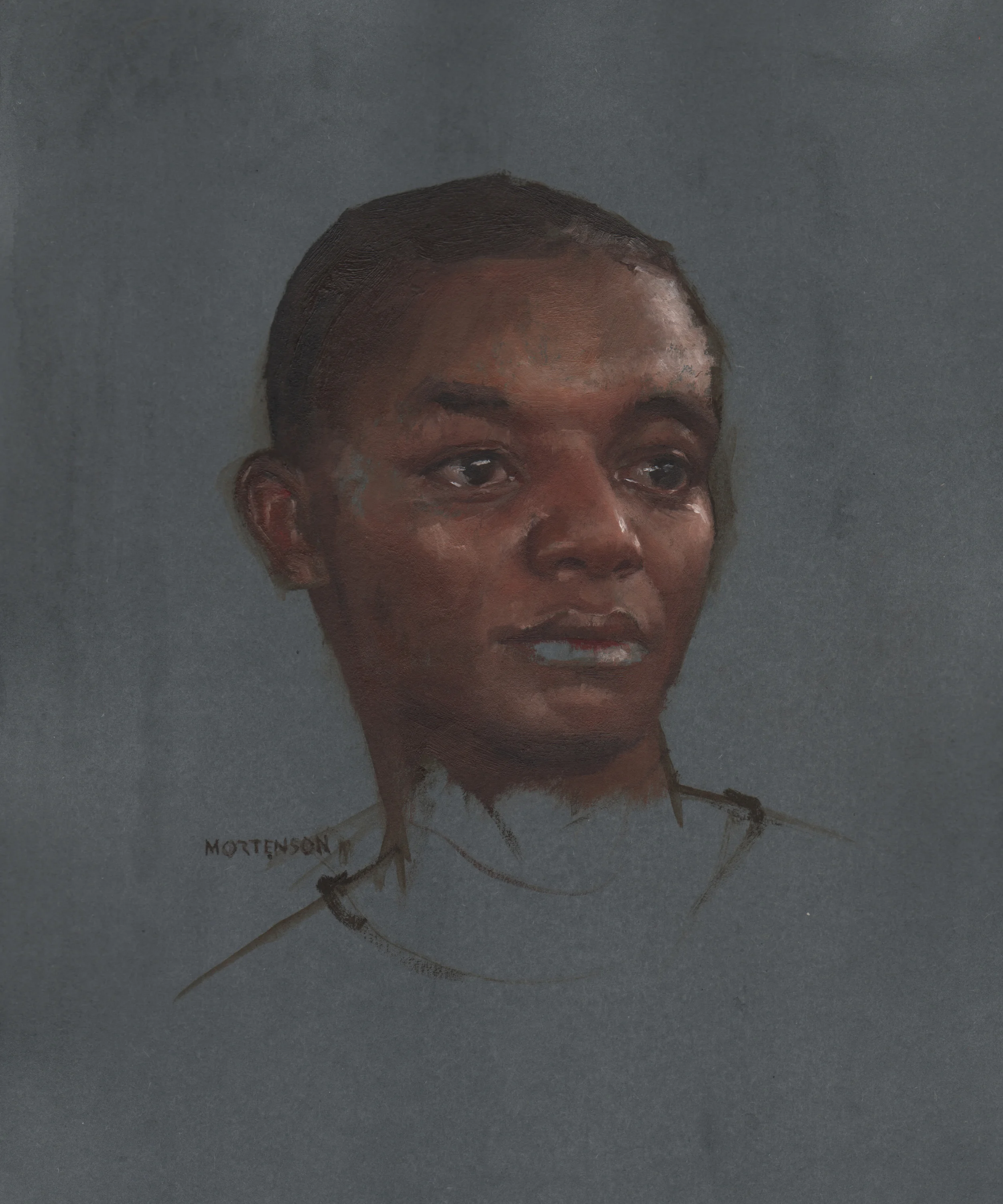   Osse , Oil on Prepared Paper,&nbsp;&nbsp;  Private Collection 