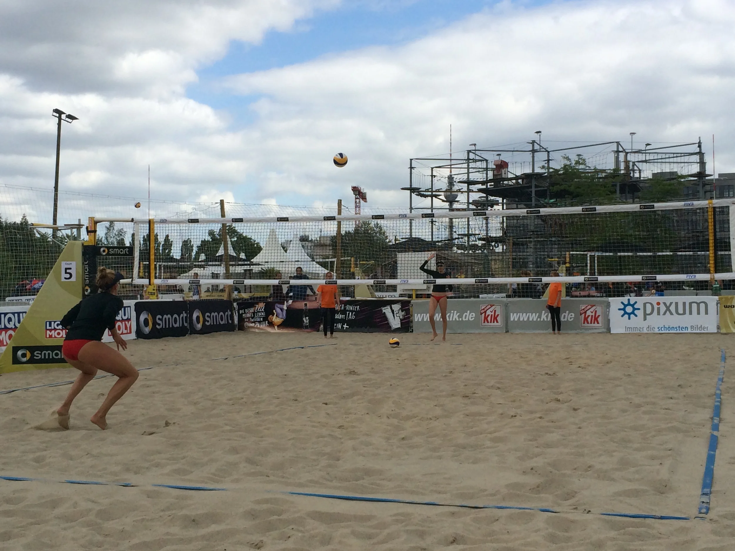 Serve and pass warm up within the 10min that coaches aren't allow on the court