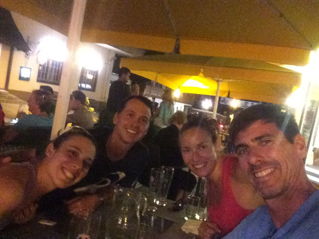 Dinner with Danny, Lili, and Elsa