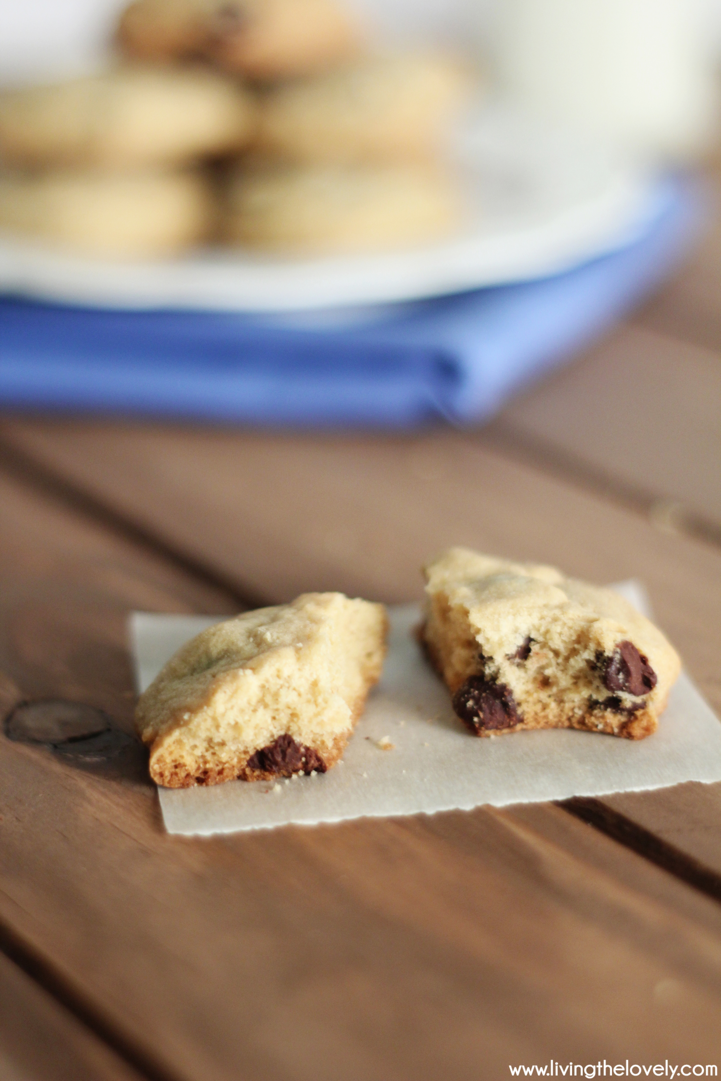 The Easy Recipe for the first Chocolate Chip cookie recipe ever! This is the original recipe accidentally created in the 1930's.....and its delicious!  | www.livingthelovely.com