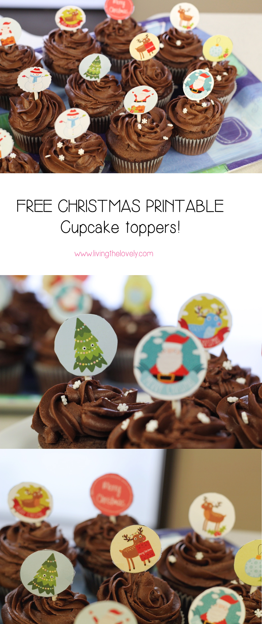 How to Make Cupcake Toppers & How to Make Cupcake Wrappers: DIY Tutorial  Using Printables 