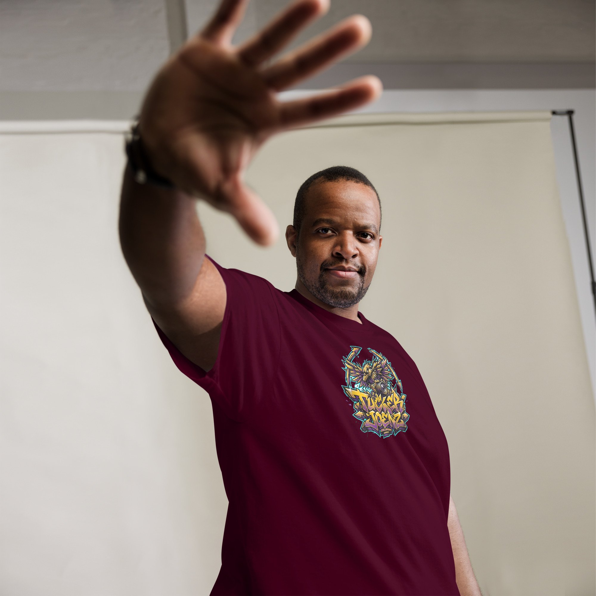 unisex-classic-tee-maroon-front-2-6a1a71537a810.jpg