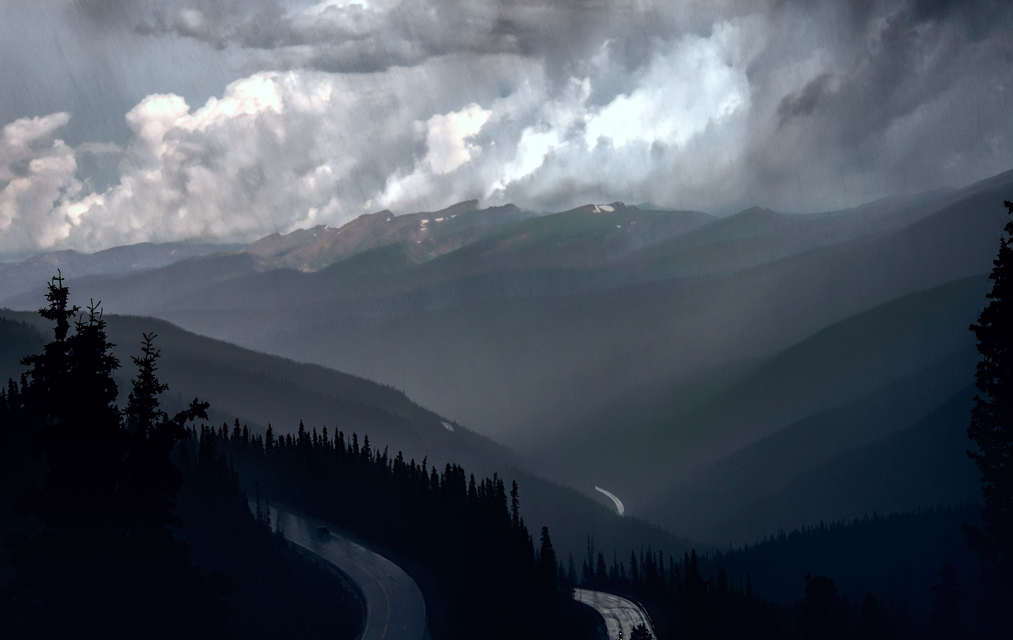 Storm over Berthoud Pass