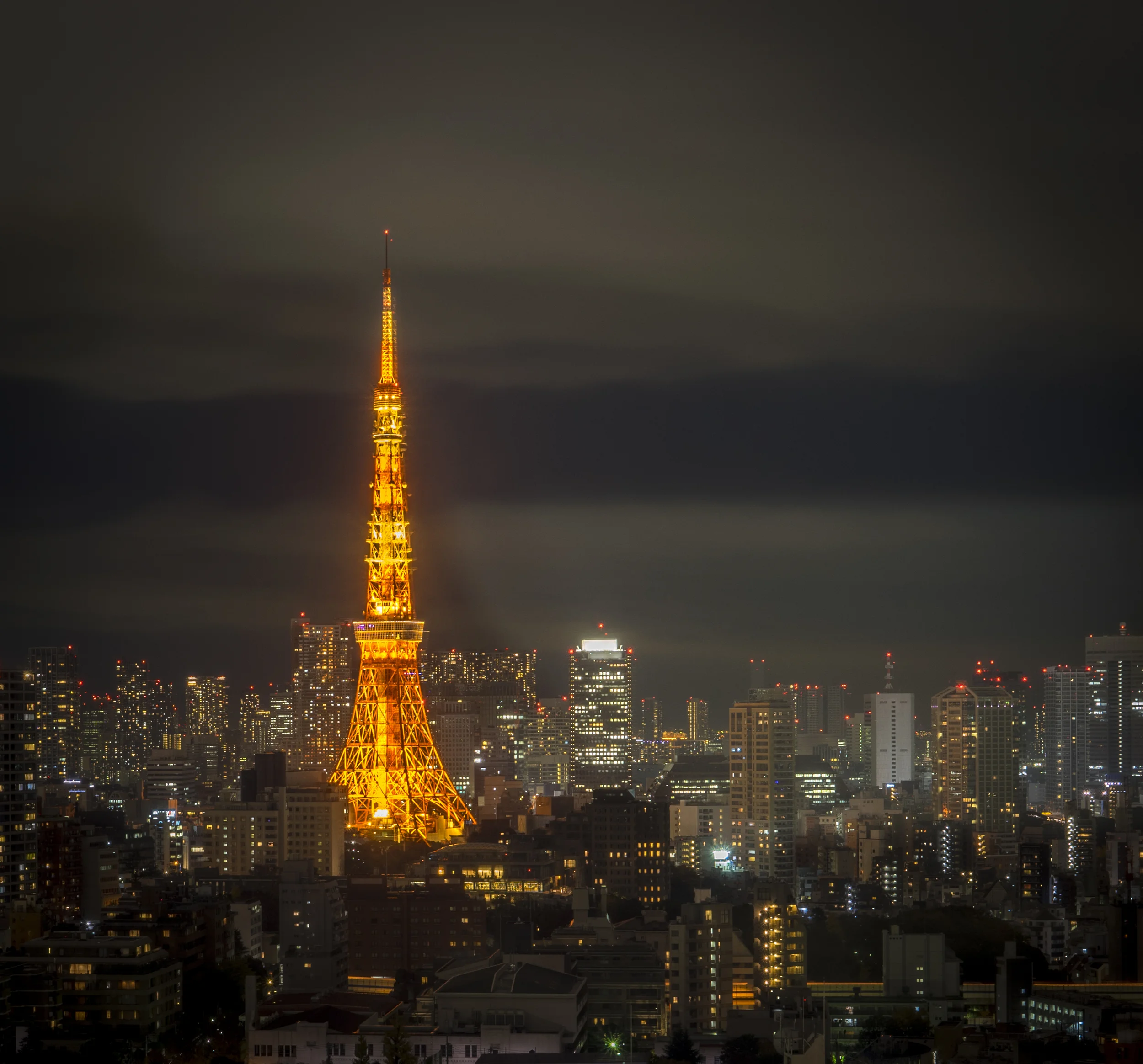 Tokyo Tower @ night