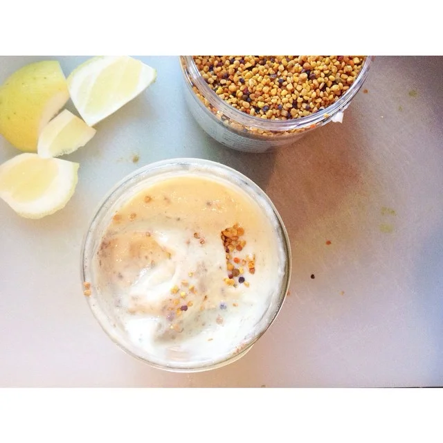 to smoothie - banana pineapple cardamon smoothie