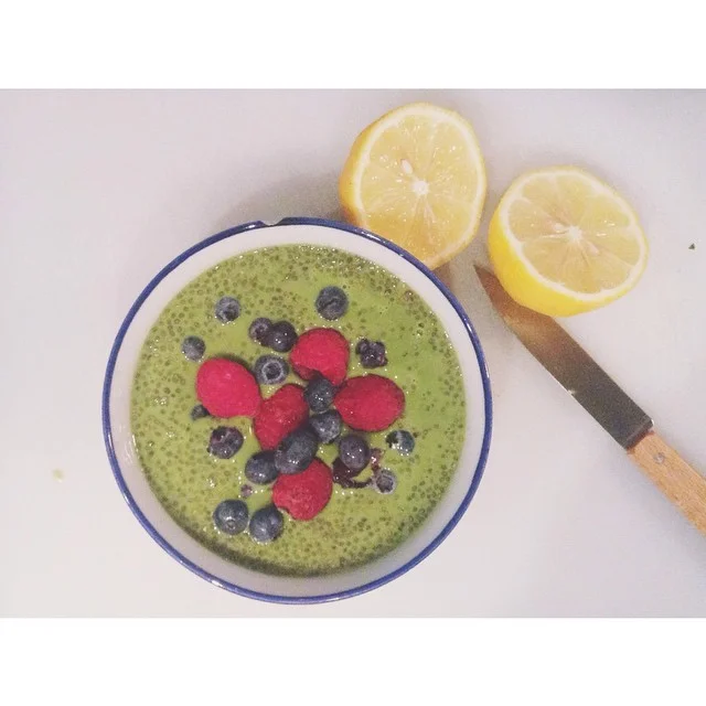 to raw - matcha green tea pudding