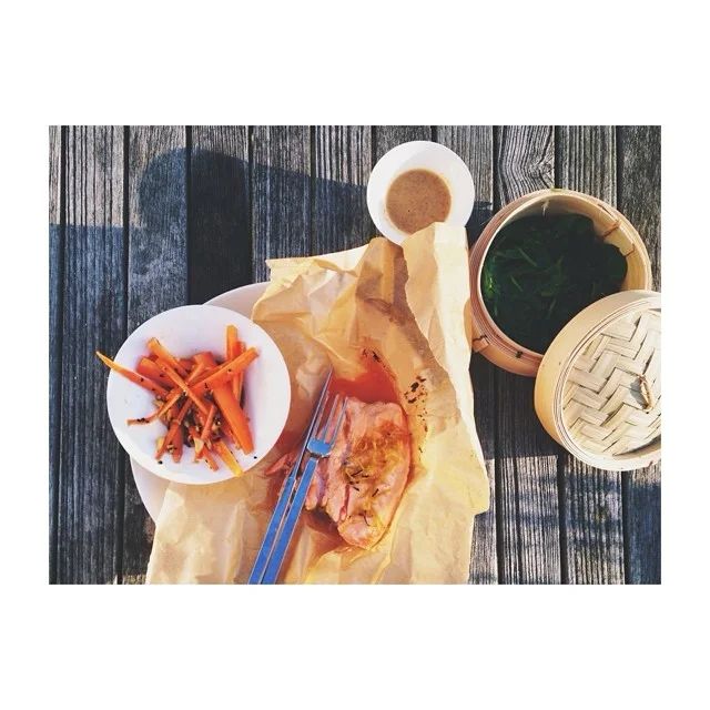 to make - Salmon With Sriracha Sauce and Lime from Gwyneth Paltrow