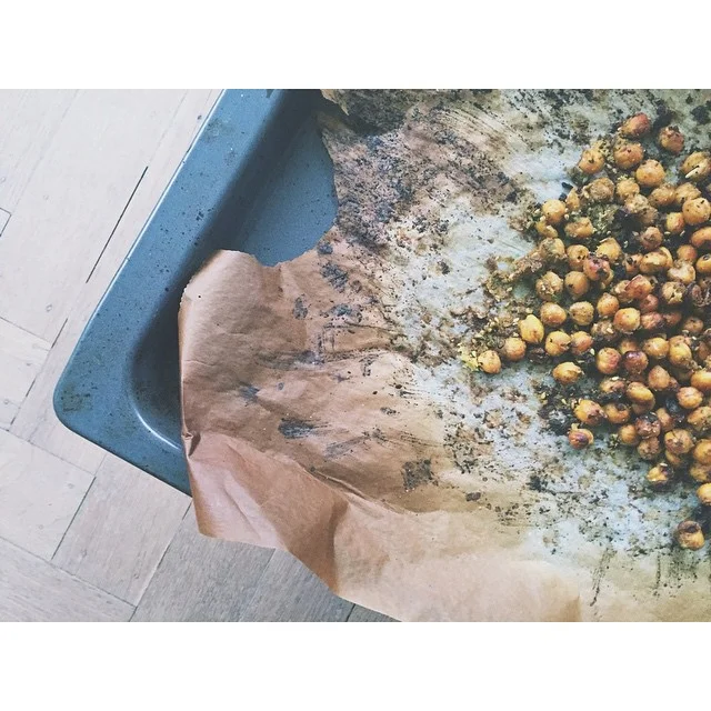 to bake - roasted za'atar chickpea poppers