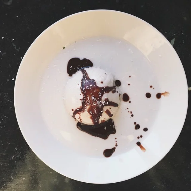 to fridge - vegan coconut and chocolate pudding