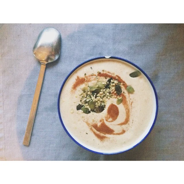 to smoothie - Salted Banana Protein Ice Cream from Jessica Sepel