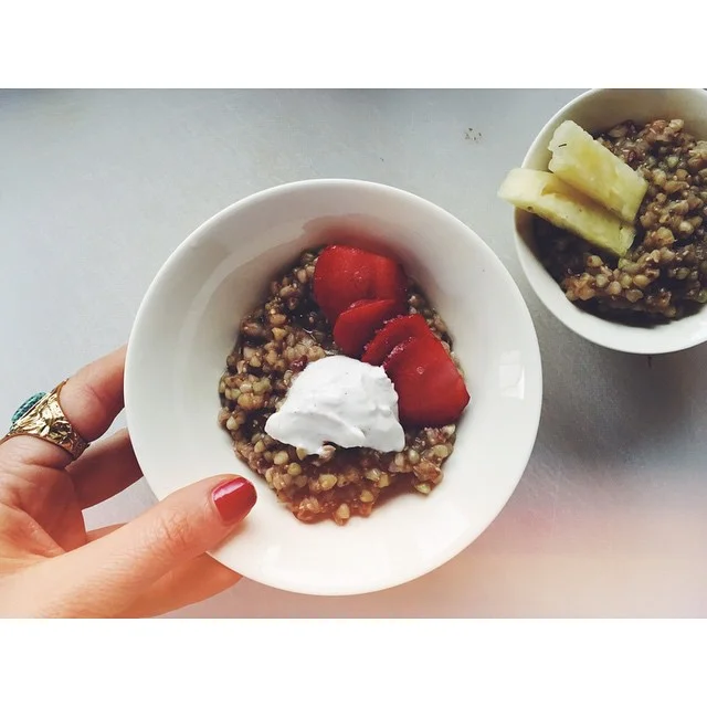 to make - Coconut, Miso and Cardamom Buckwheat 'Rice' Pudding 