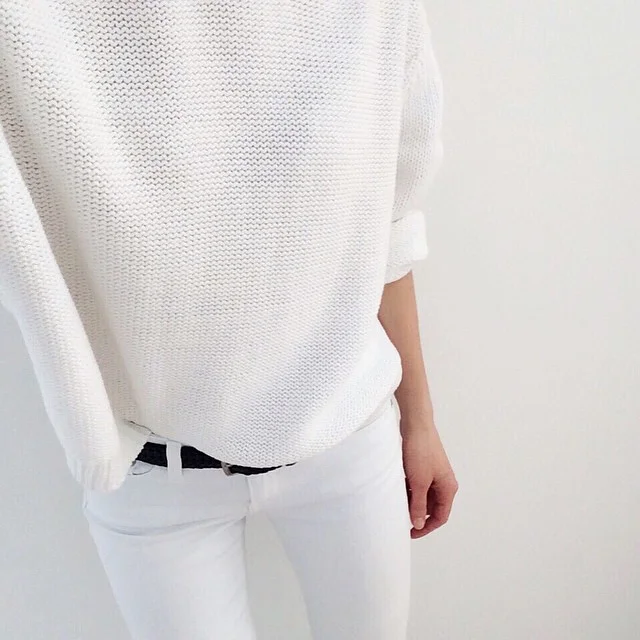 to shop - wear whites