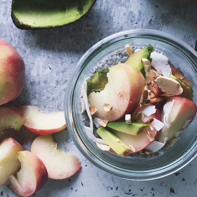 to raw - chia pudding from Moonjuice