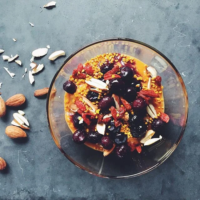 to make - sweet potato bowl