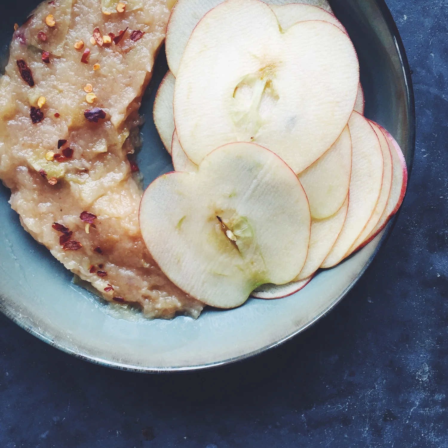 to make - Umeboshi Apple Compote