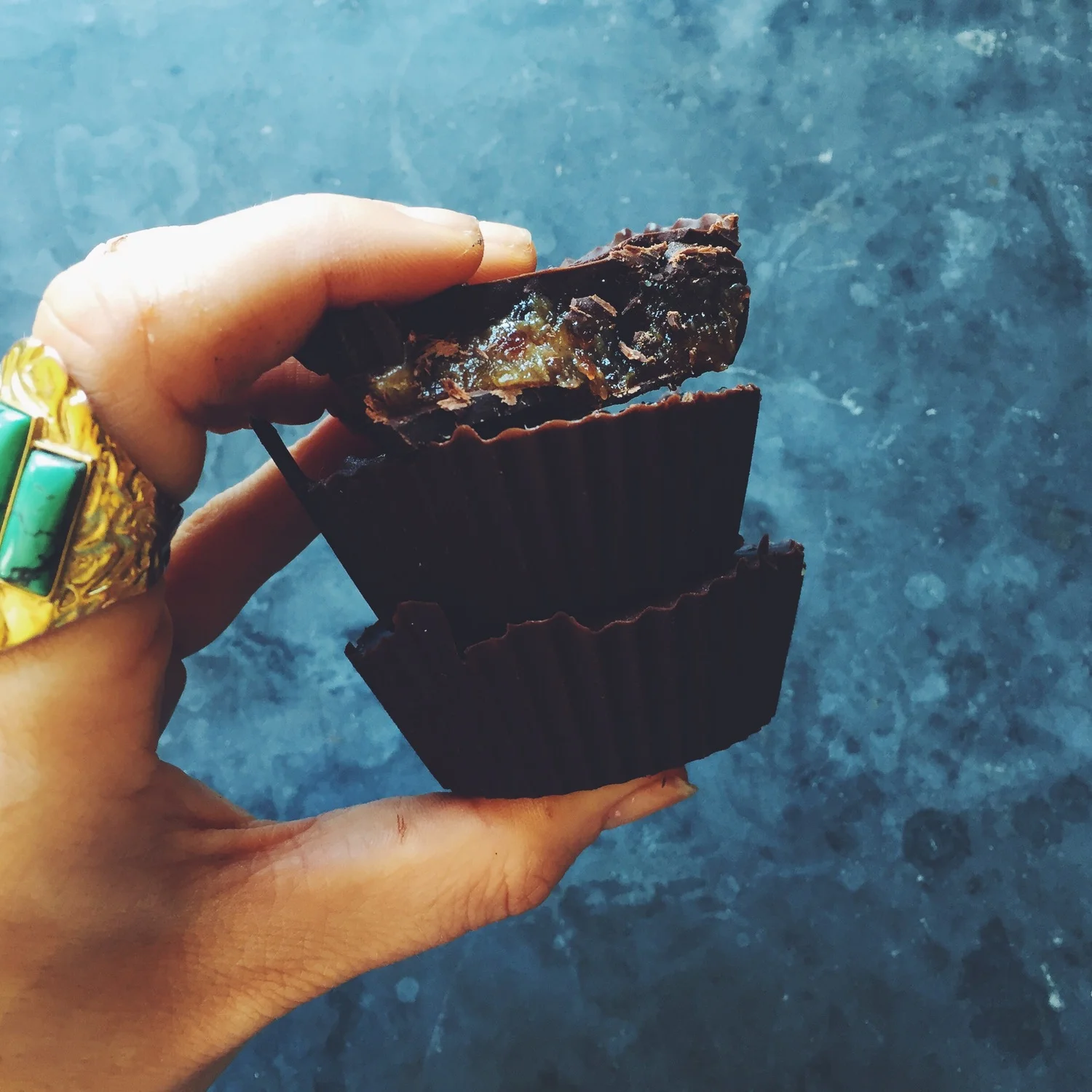 to make - miso caramel cups