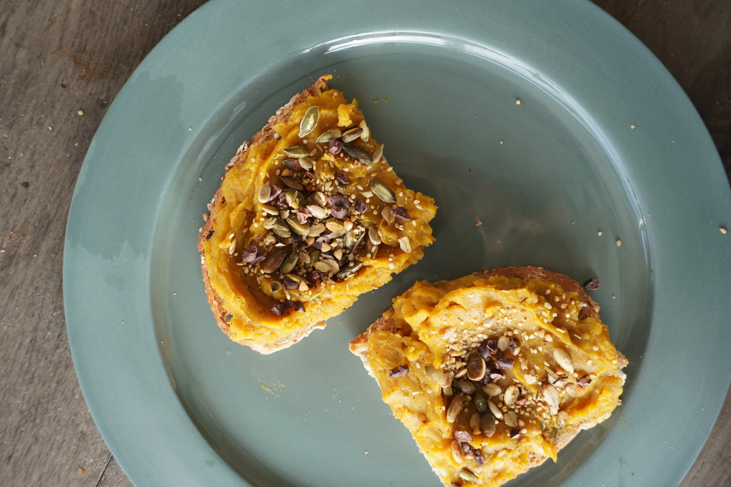 TO MAKE - SPICY PUMPKIN SPREAD from My New Roots