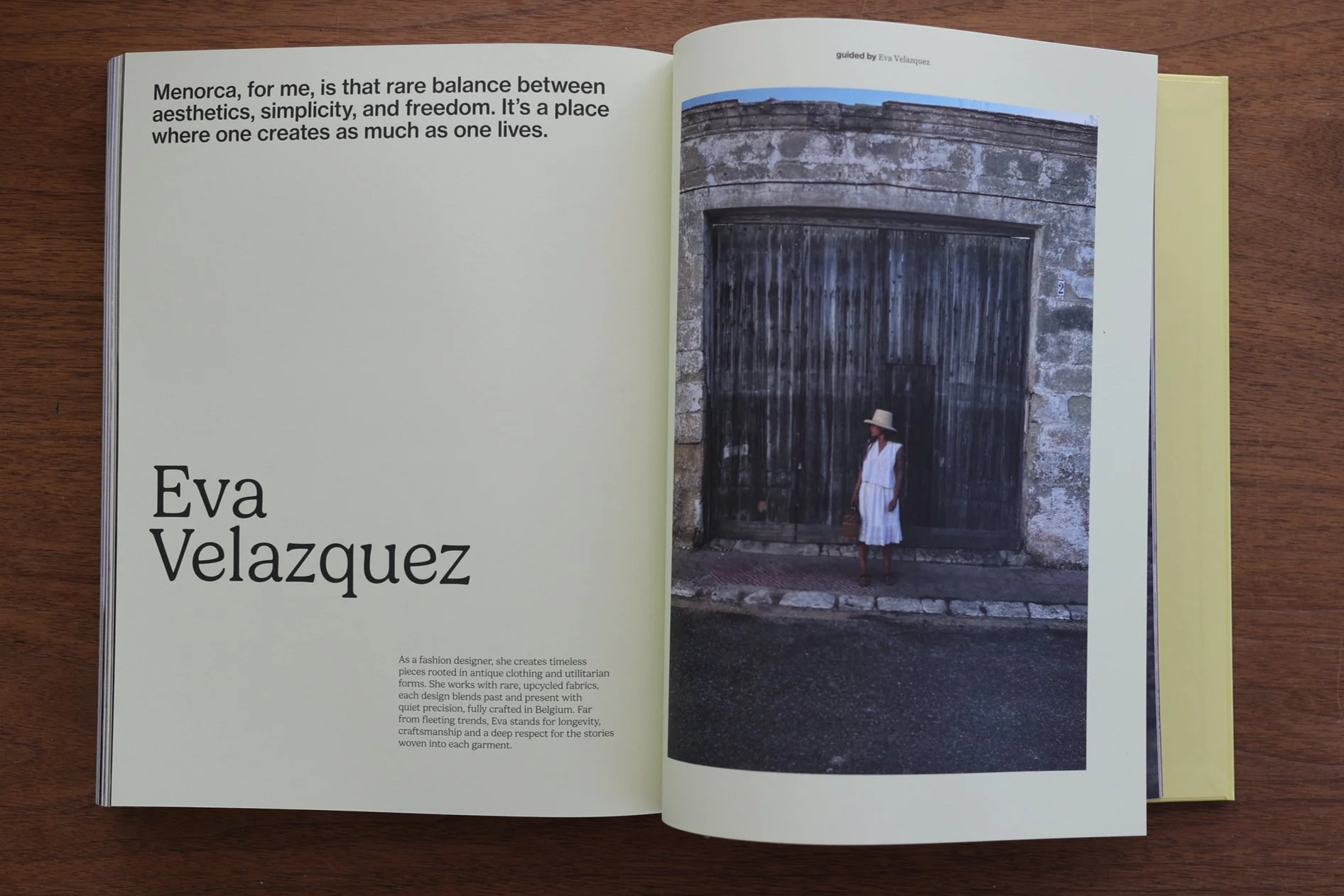 Guided By Food - Menorca - coffeetable book - foodie