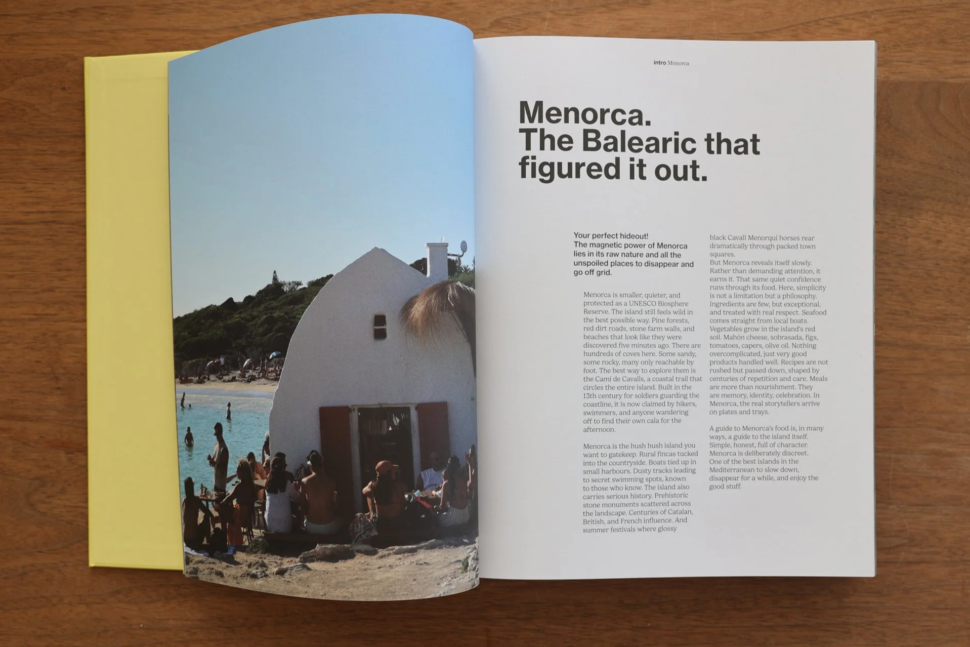 Guided By Food - Menorca - coffeetable book - foodie