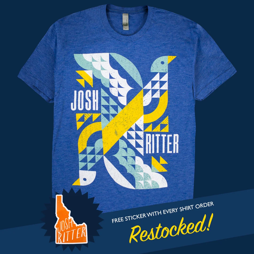 Josh Ritter Bird Tee Restock.