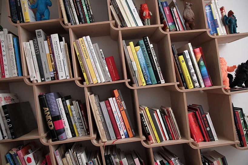 Modular L shelf by Objet Optimisé