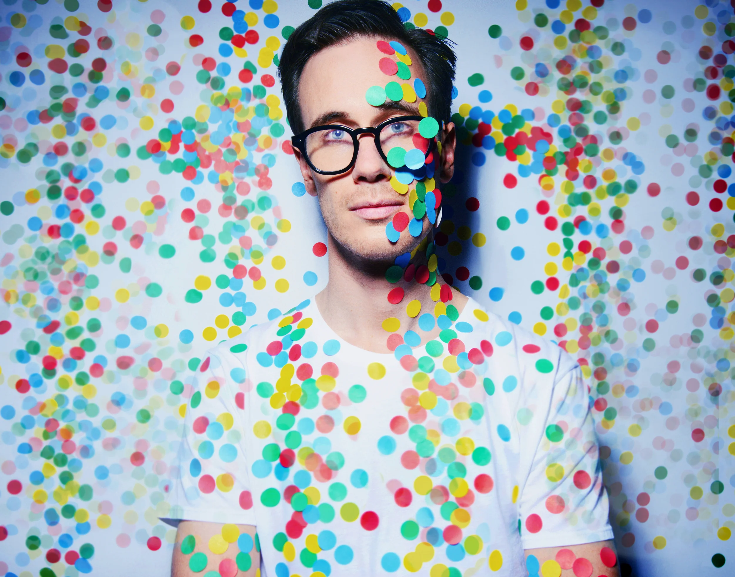Creative concept and propping for Hellogoodbye's album artwork. Shot by Shervin Lainez.