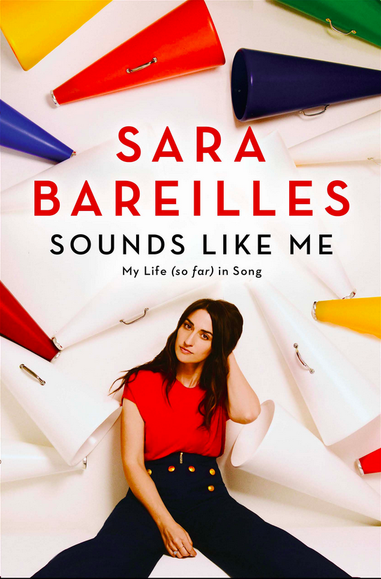 Creative concept, set design and set build for Sara Bareilles's book cover photo shoot, Sounds Like Me, shot by Shervin Lainez.