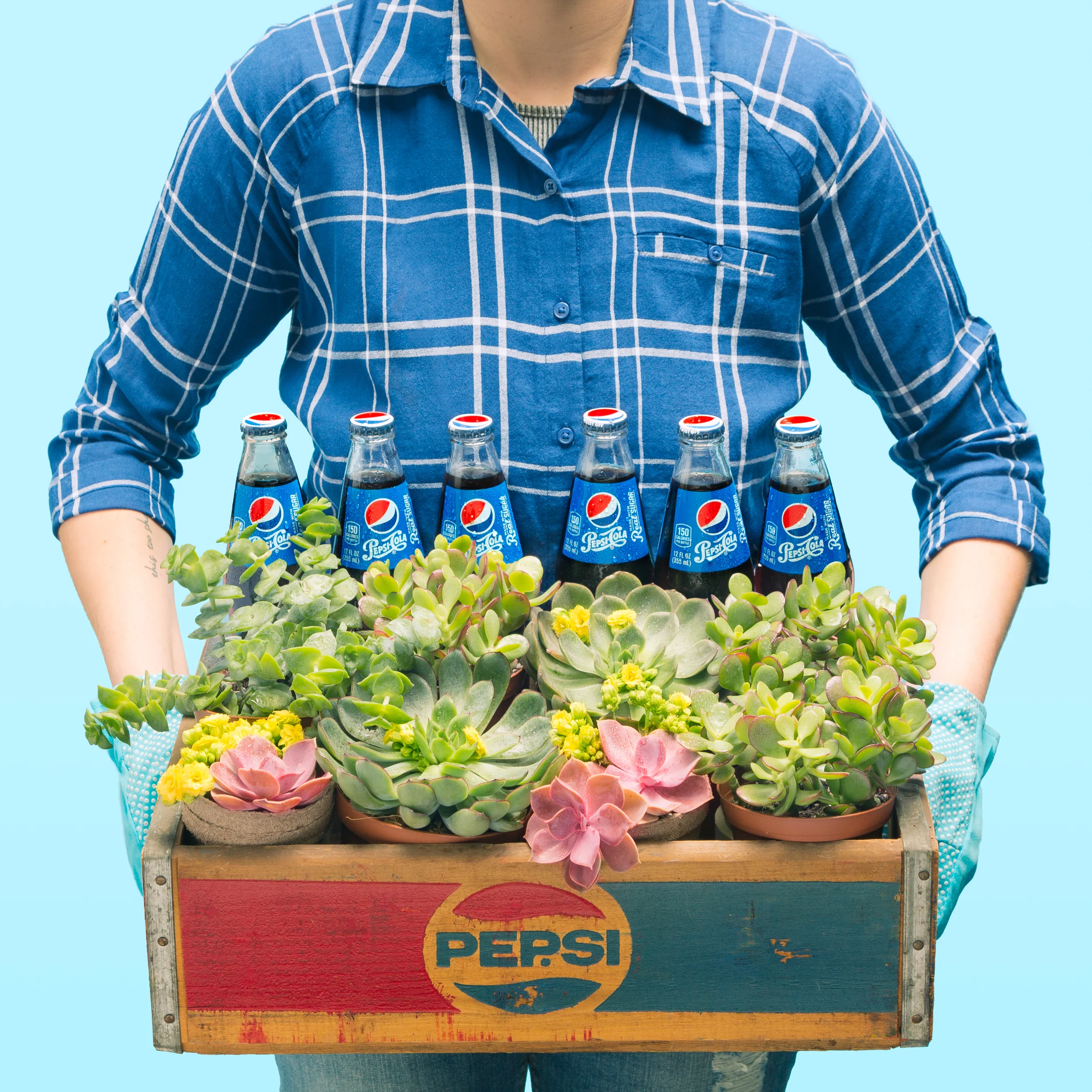 Social Media campaign for Pepsi. Prop styling by Erin Lark Gray. Creative concepts by The Barbarian Group.