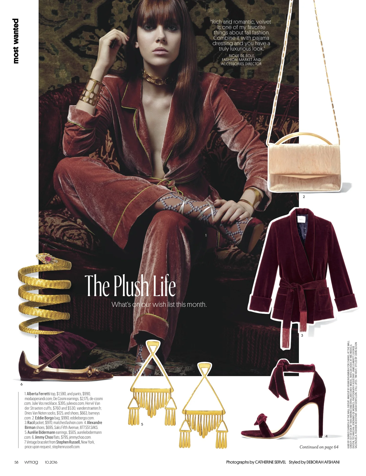 Editorial for WMag shot by Catherine Servel. Set design and propping by Erin Lark Gray.