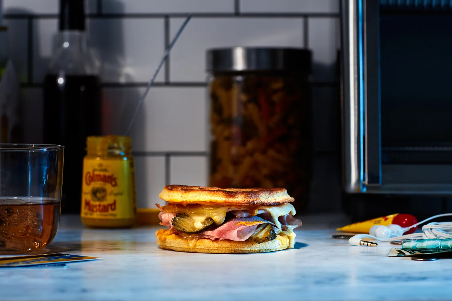 Waffle-Cuban-Sandwich-cooking-after-dark-hero-straight-on-02032017.jpg