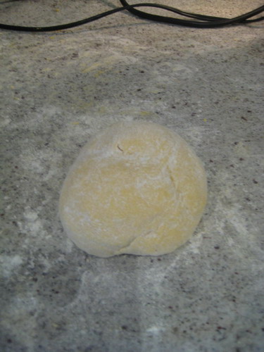 MIX IT UP AND FORM A BALL, REFRIGERATE FOR 30 MINUTES (MINIMUM)