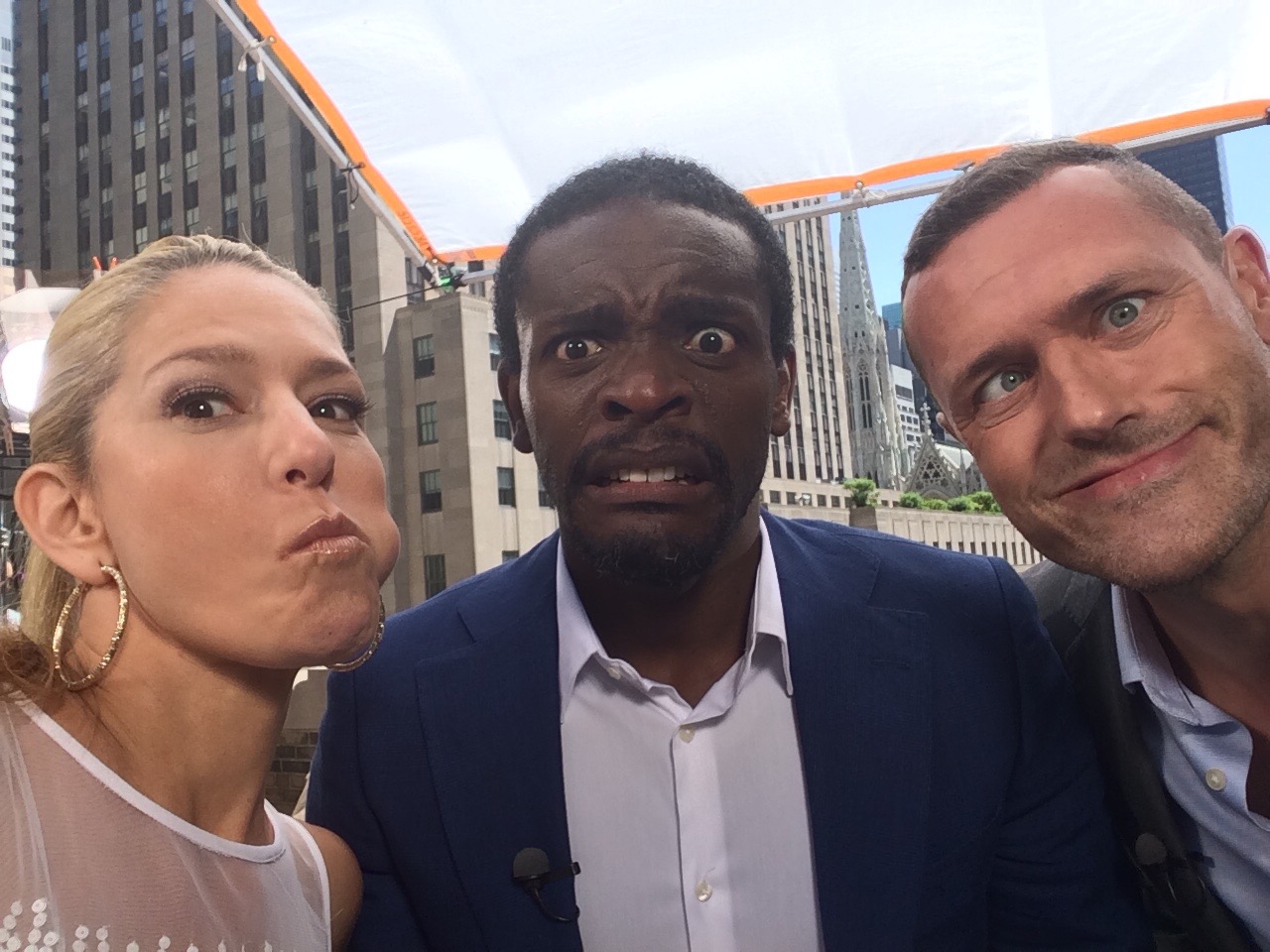Chris Chalk and Jason O'Mara
