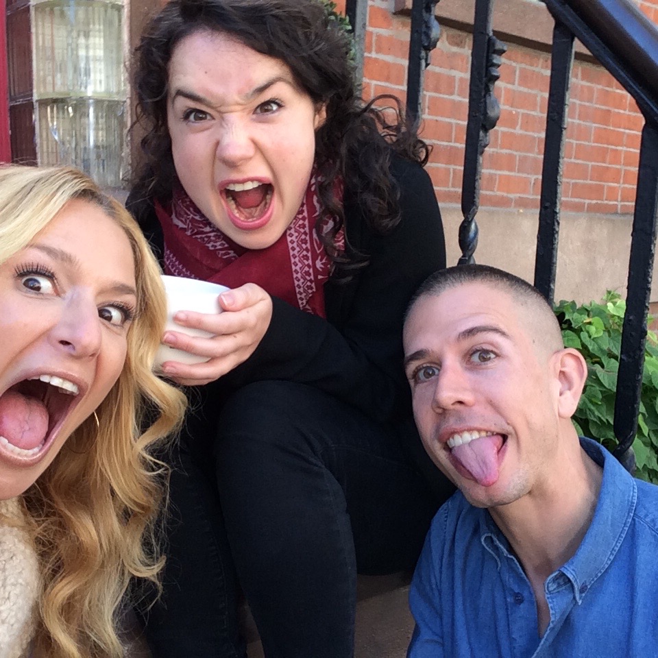 Cast of "The Humans"