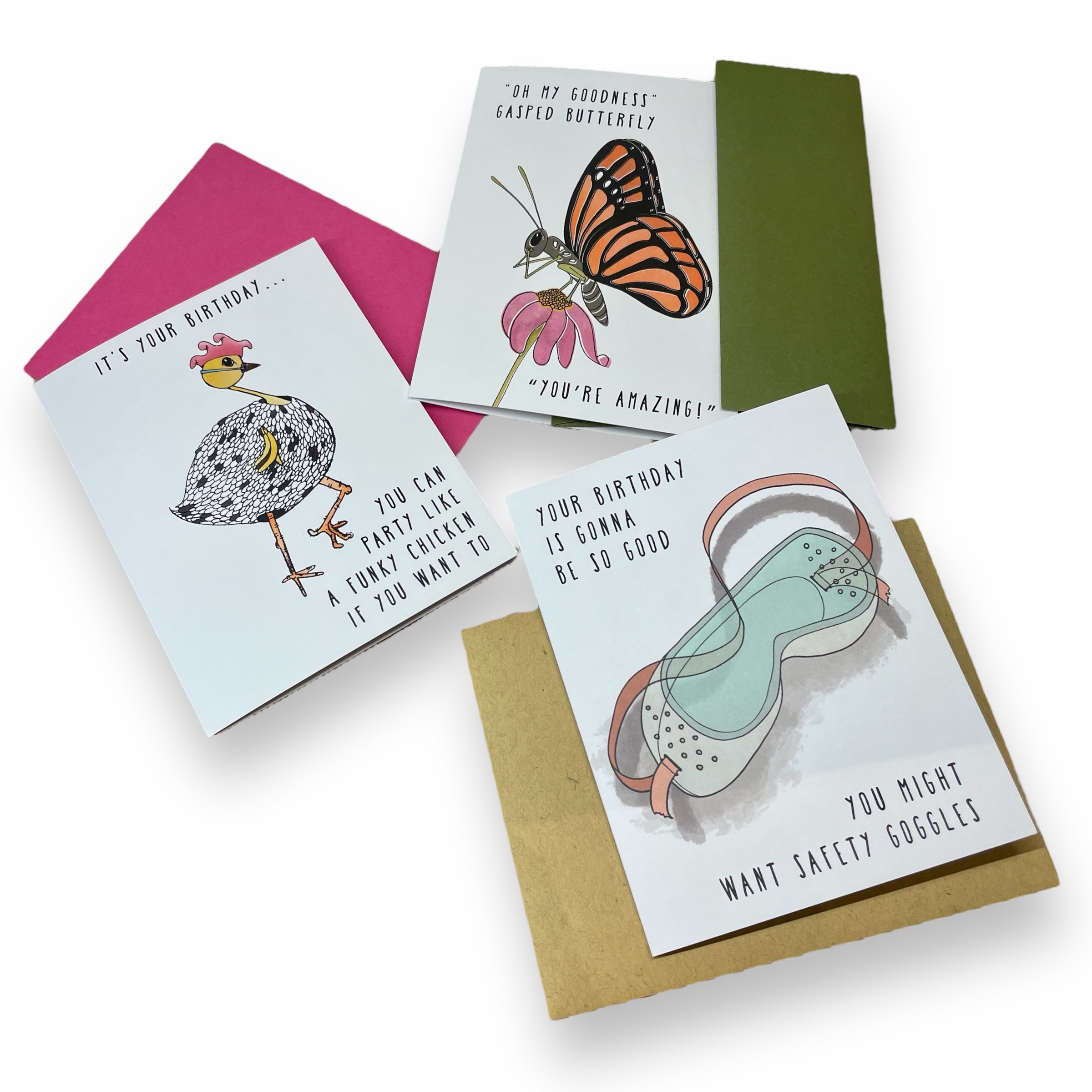 Mini Pocket Note Cards - You're Amazing (Butterfly) — Sweet Pea Cole