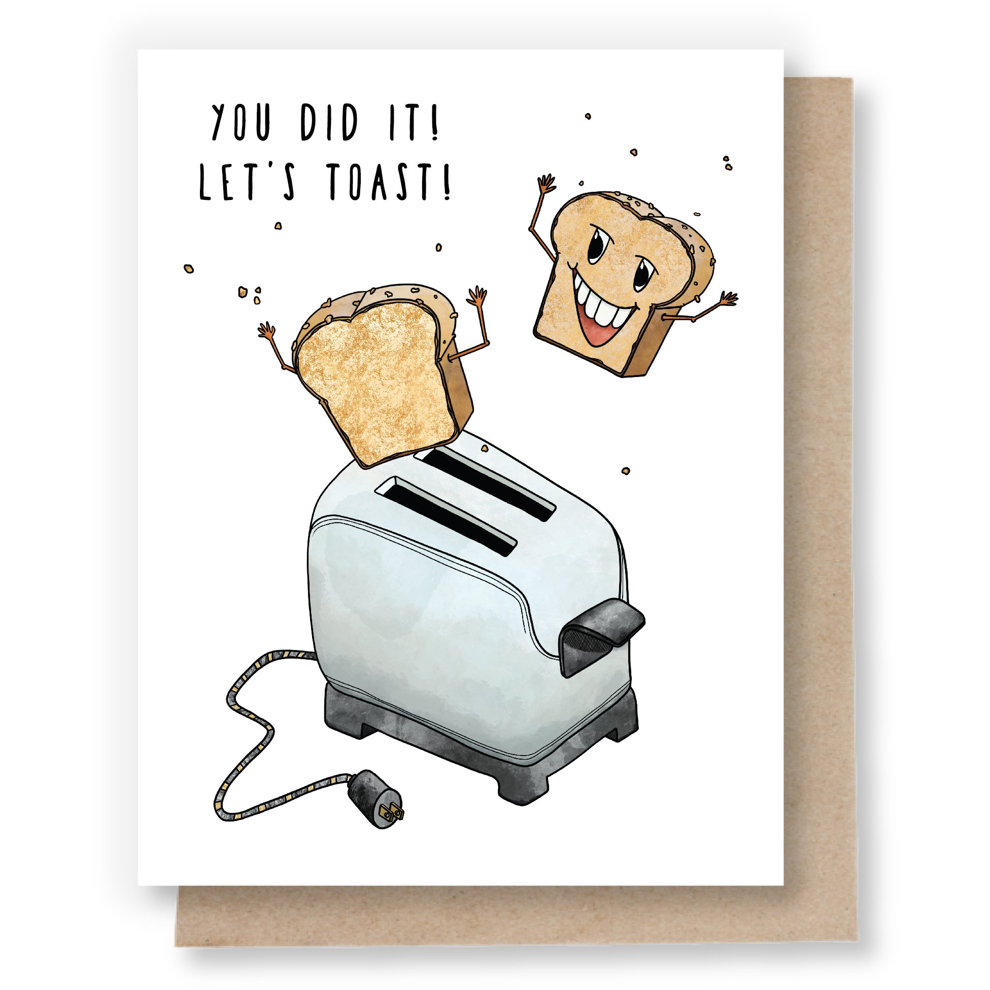 25-720-017. 659962769656. You Did it! Let's Toast! A2 Card-Front.jpg