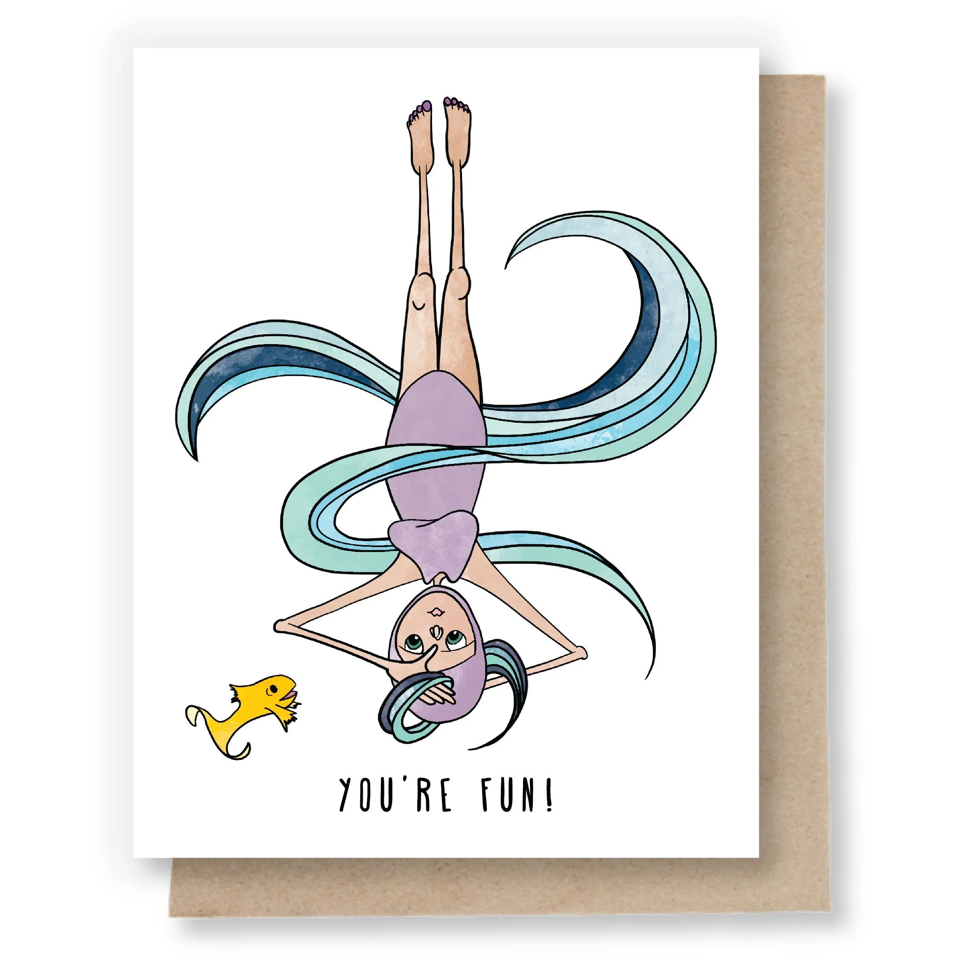 You're Fun Note Card