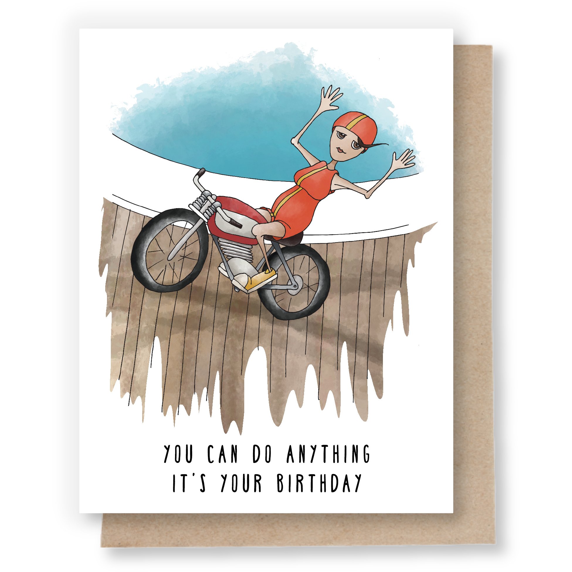 You Can Do Anything Birthday Card