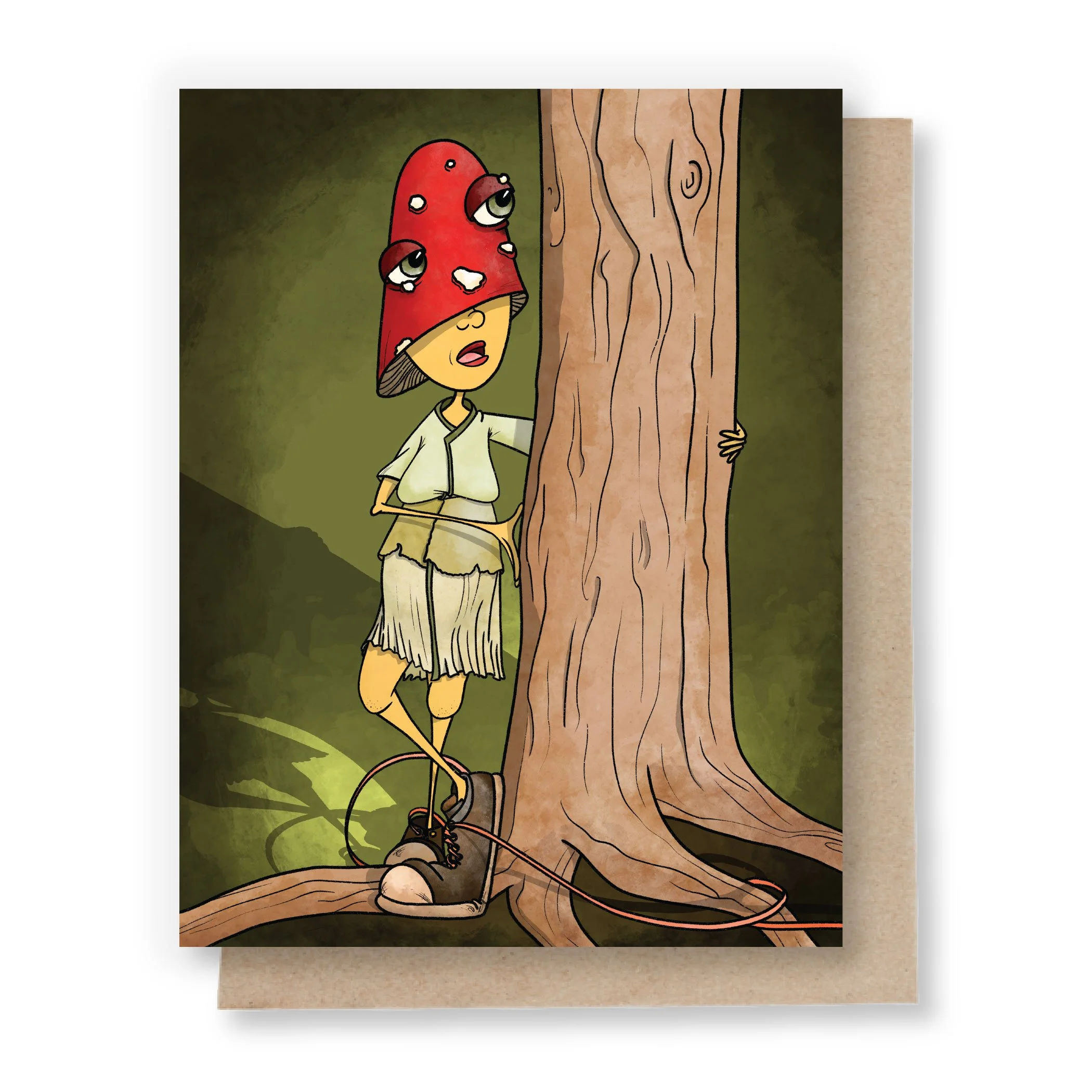 BL26012. 605547113659. Amanita Muscaria in the Forest. A2 Card-02.jpg