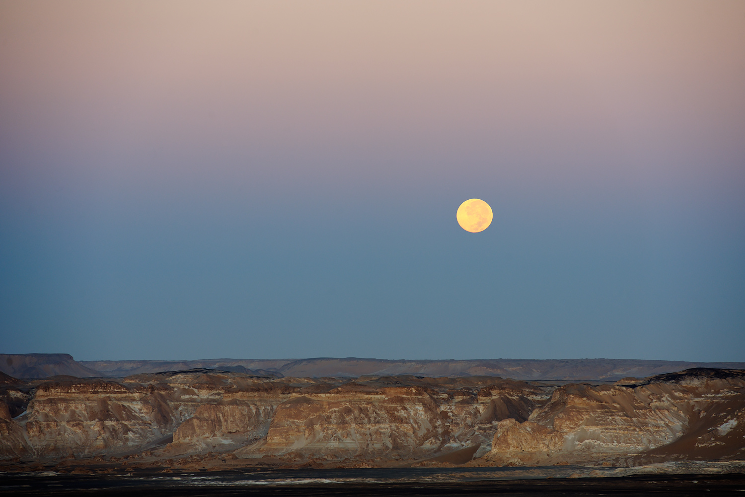 Moon Over the Desert