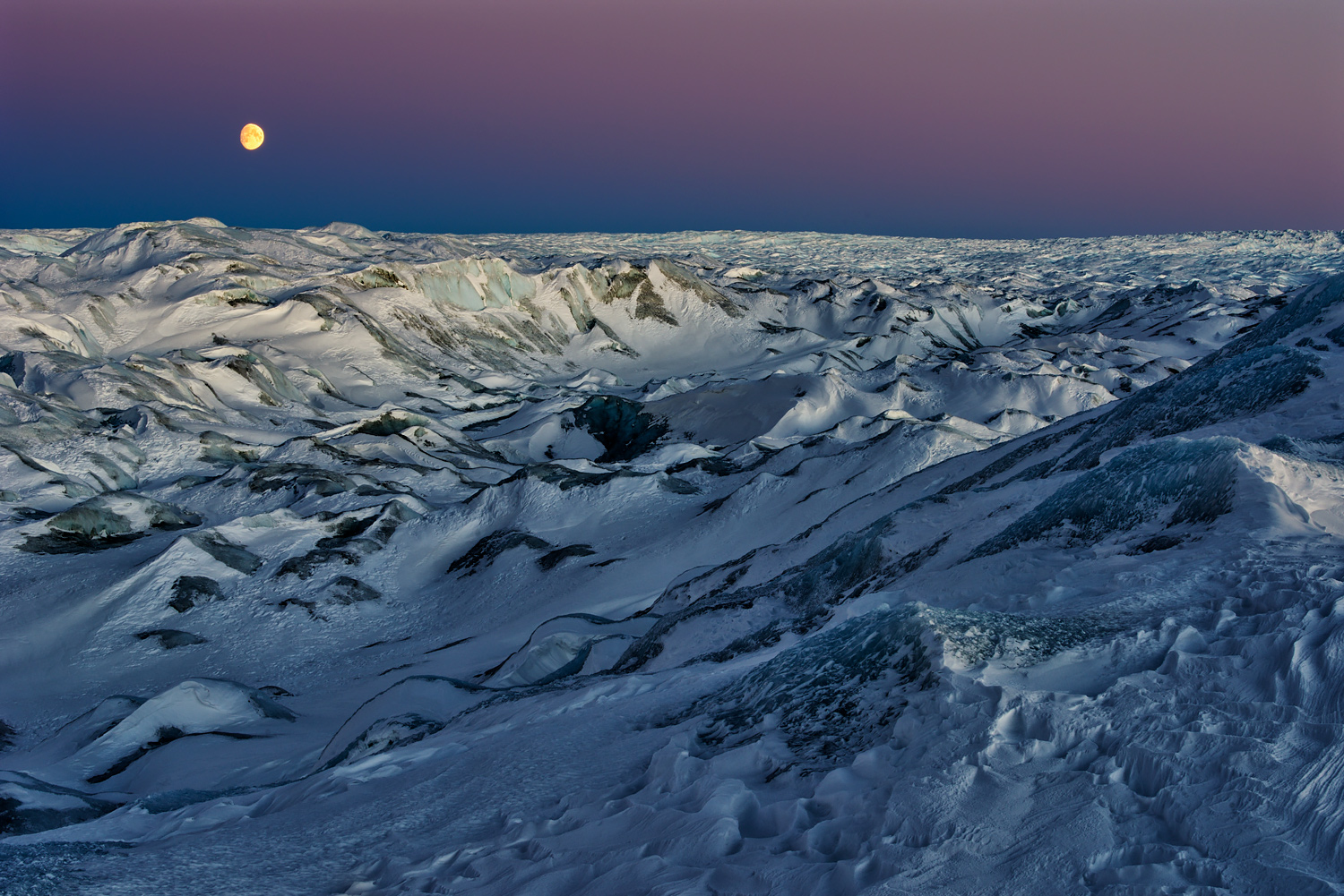 Moon Over The Icecap II