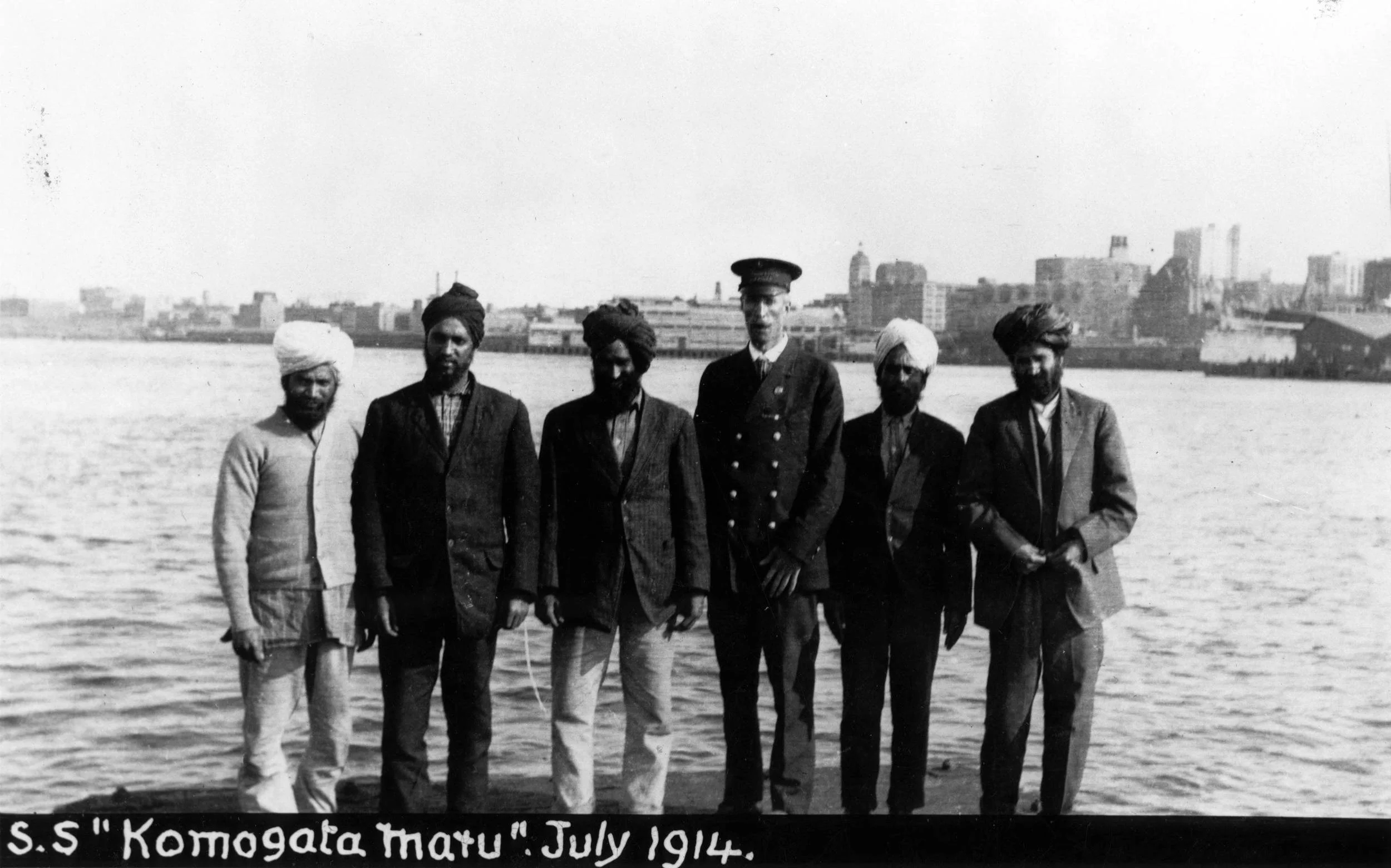 Komagata Maru Men on Shore.jpeg