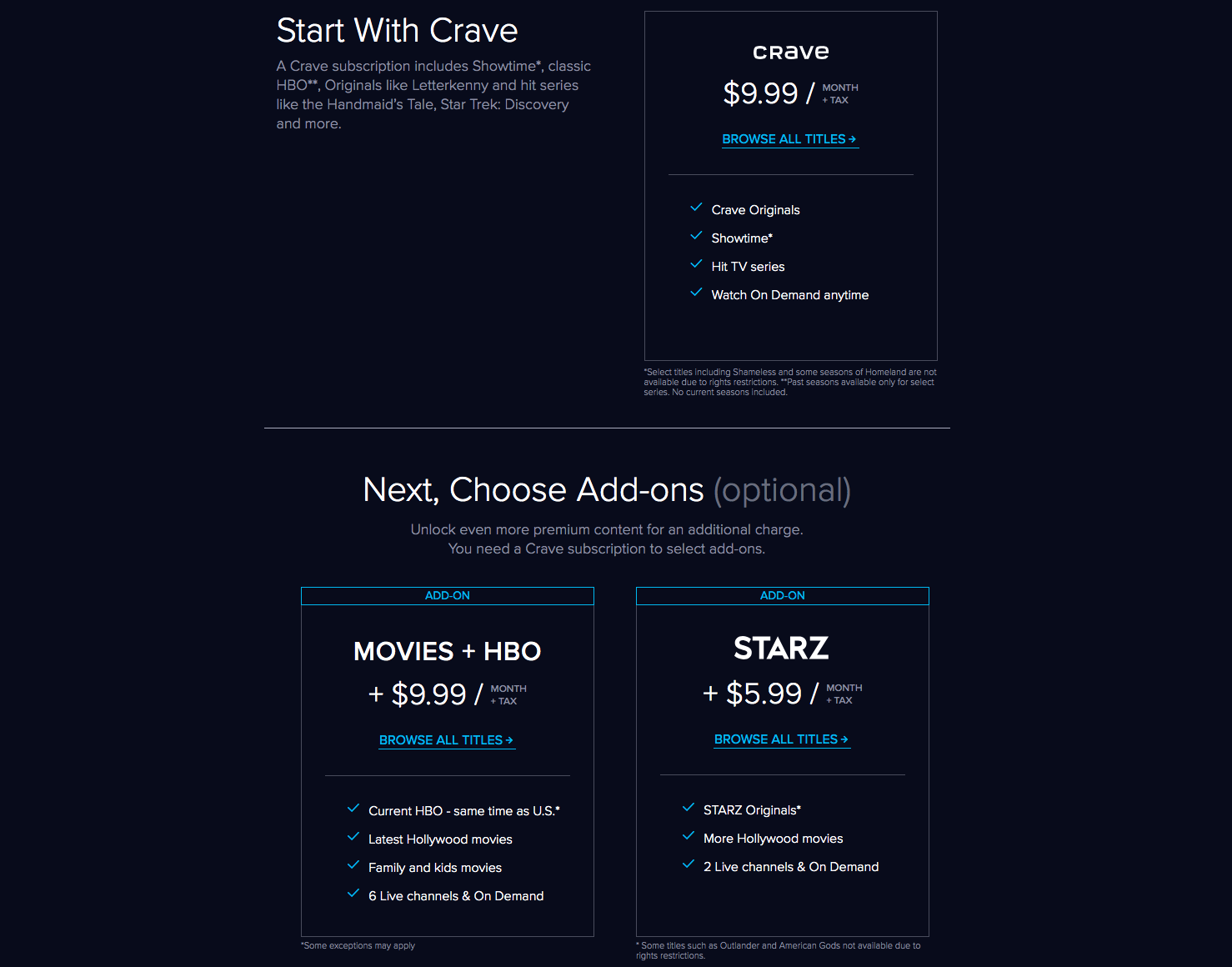 Amazon Prime Video Crave Hbo Canada Hbo For Amazon Prime Sales