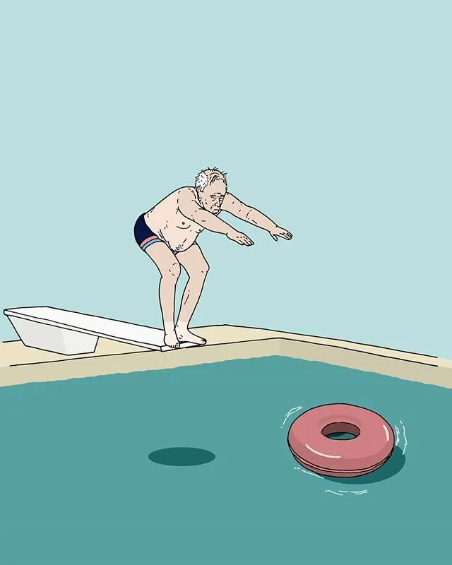 Oh, when I look back now
That summer seemed to last forever
And if I had the choice
Yeah, I'd always wanna be there
Those were the best days of my life
#elderly #friendship #floaties #seniorcitizen #fun #dive #die #summerof69 #bryanadams