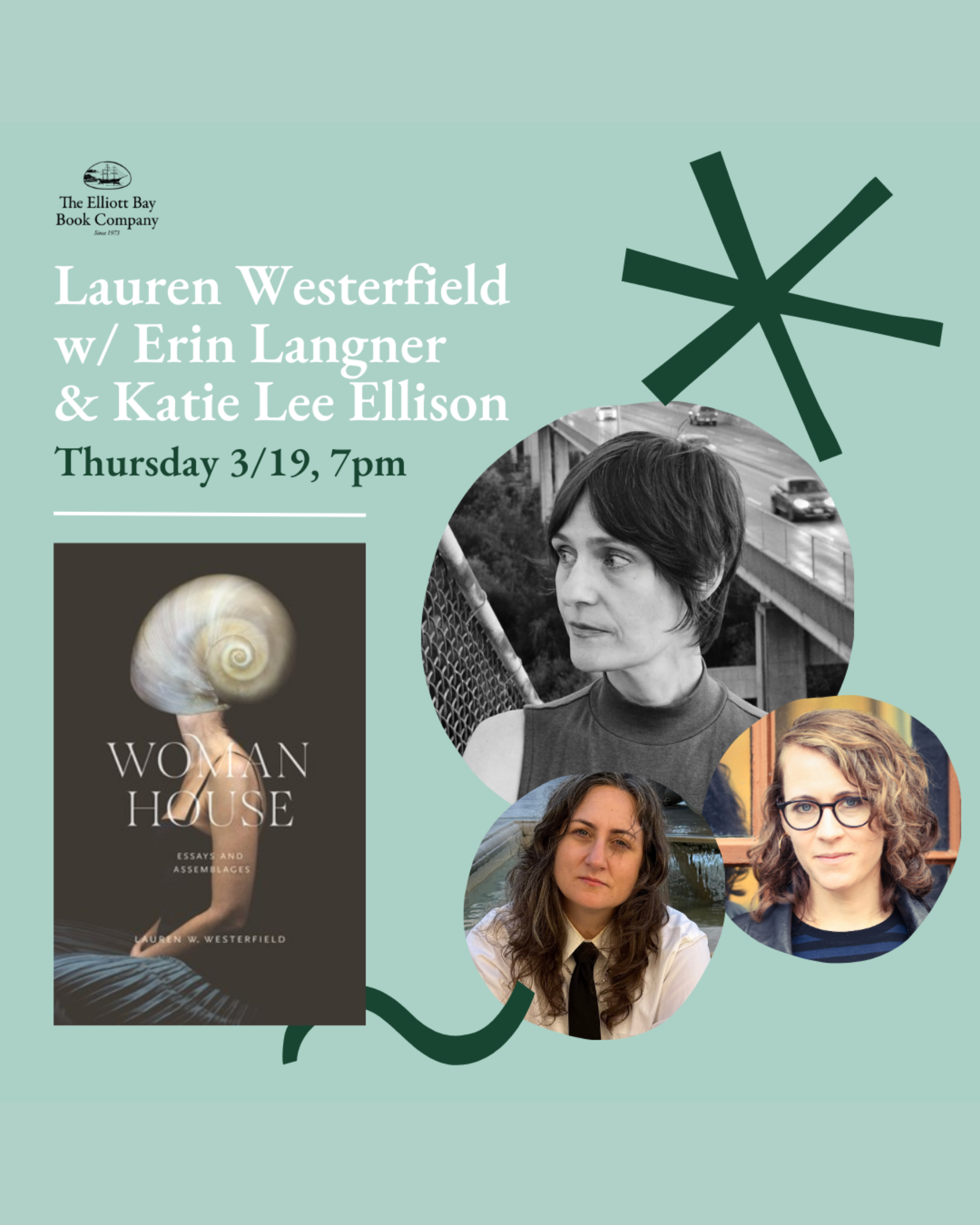 Lauren Westerfield in conversation with Erin Langner and Katie Lee Ellison