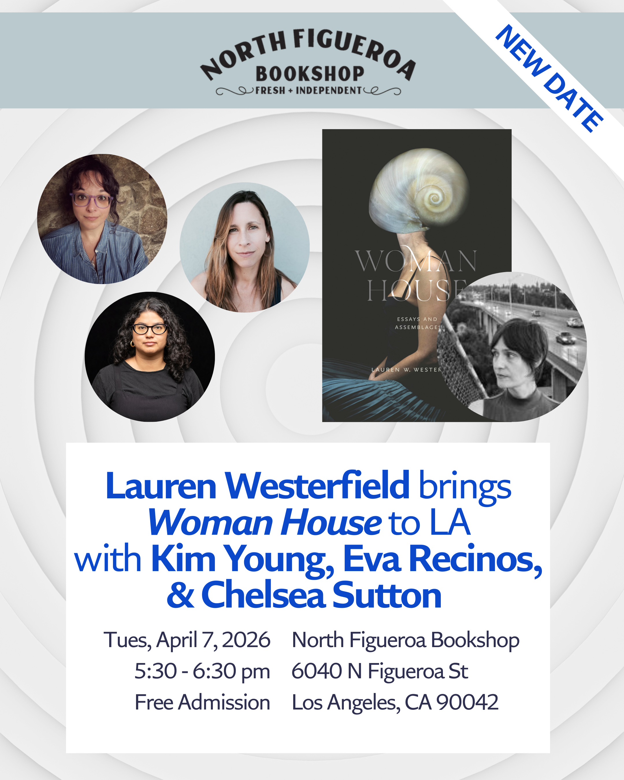 Lauren Westerfield with Kim Young, Eva Recinos, and Chelsea Sutton