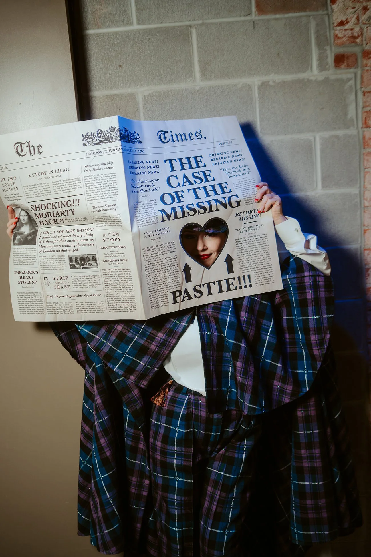 "The Lady Sherlock" / Photo by Brendan Roy